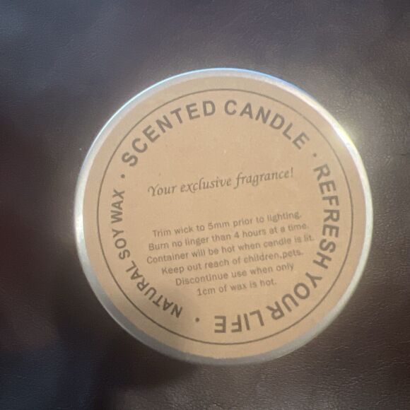 Candle " My Last Nerve oh Looks It’s On Fire” Funny Novelty Gift Gag Lavendar - Picture 2 of 3